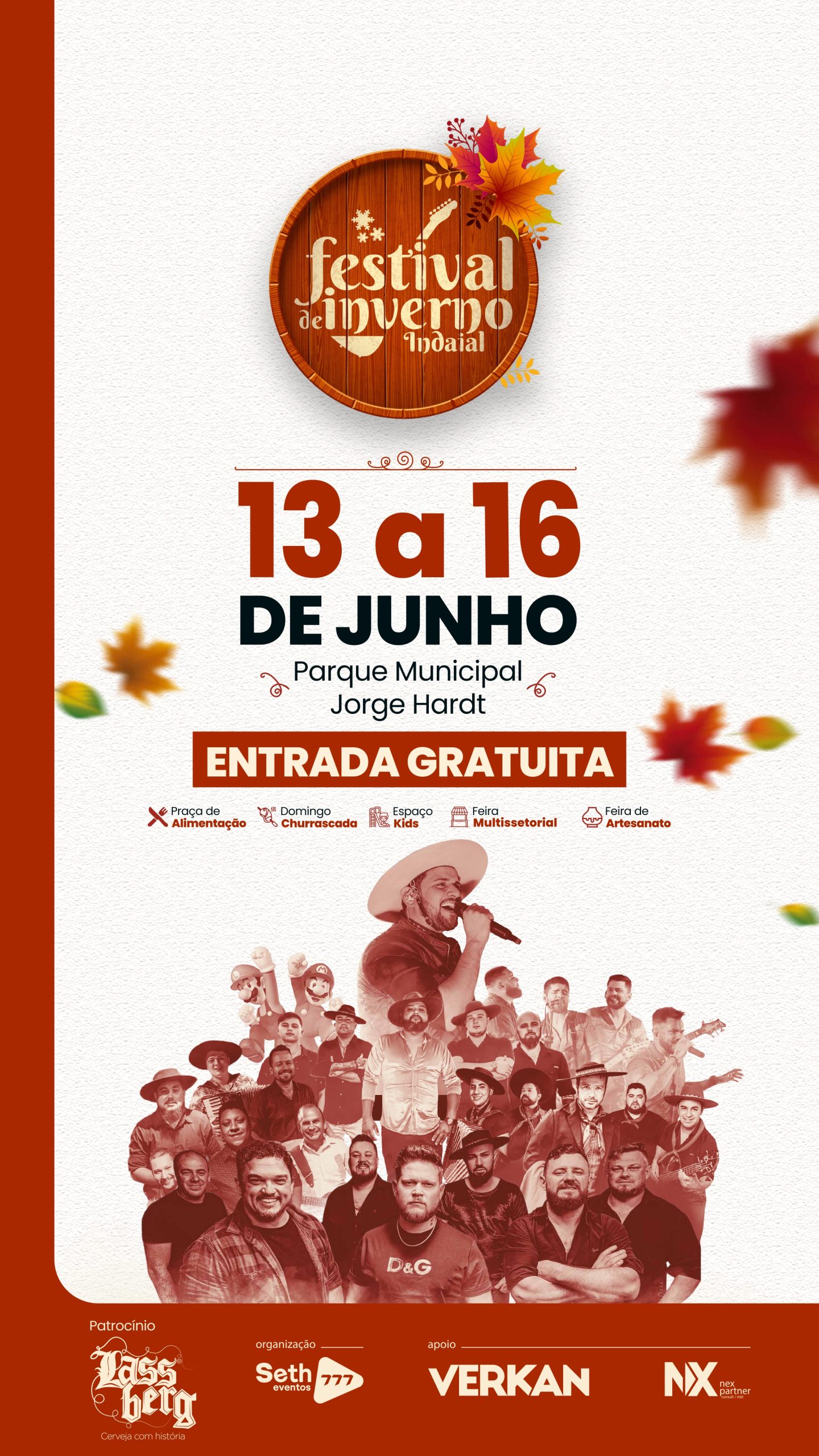 Festival De Inverno Portal Municipal De Turismo Indaial